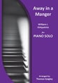 Away in a Manger piano sheet music cover